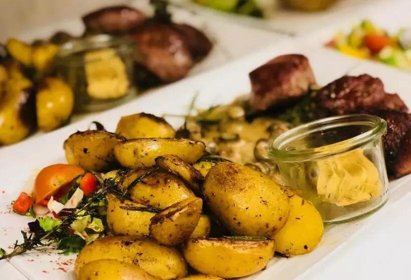 בית מלון כפרי Restaurant Thuringer Hof