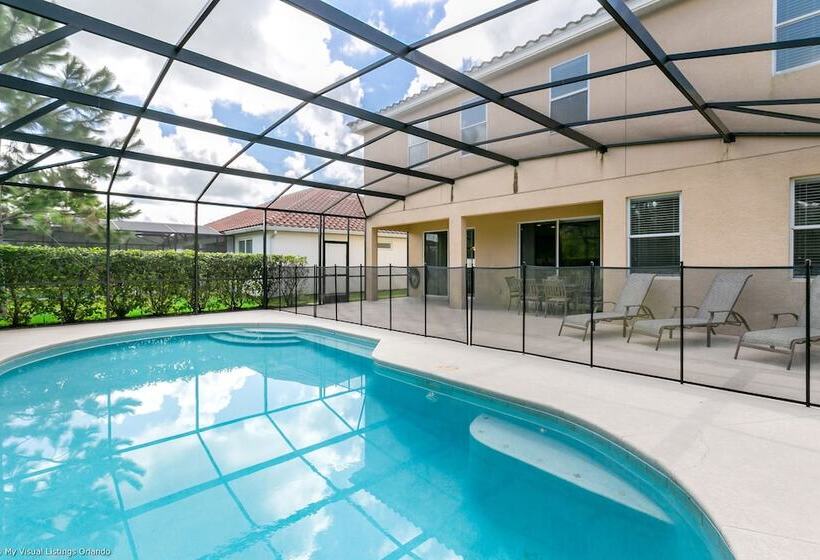 New Listing   Spacious Disney Area Pool Home With Amazing Resort Amenities! 6bd/5ba
