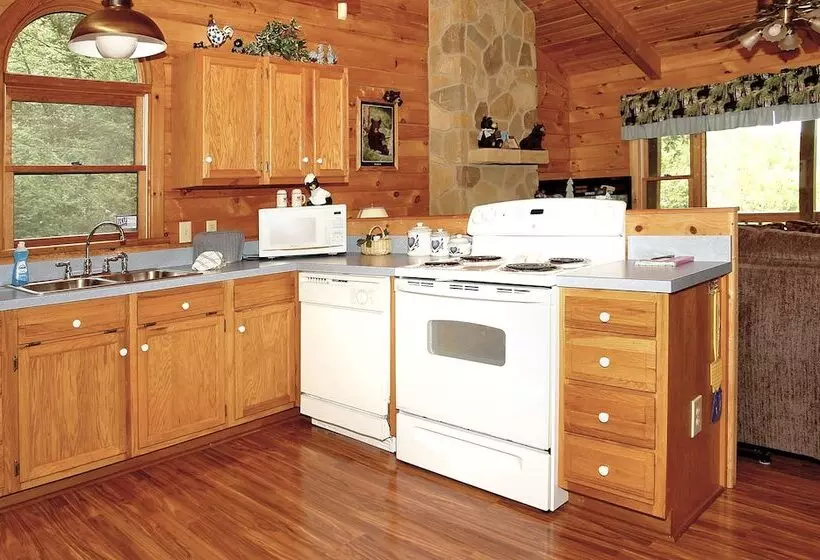 Spruce Lane   2 Bedrooms, 2 Baths, Sleeps 6 Cabin By Redawning