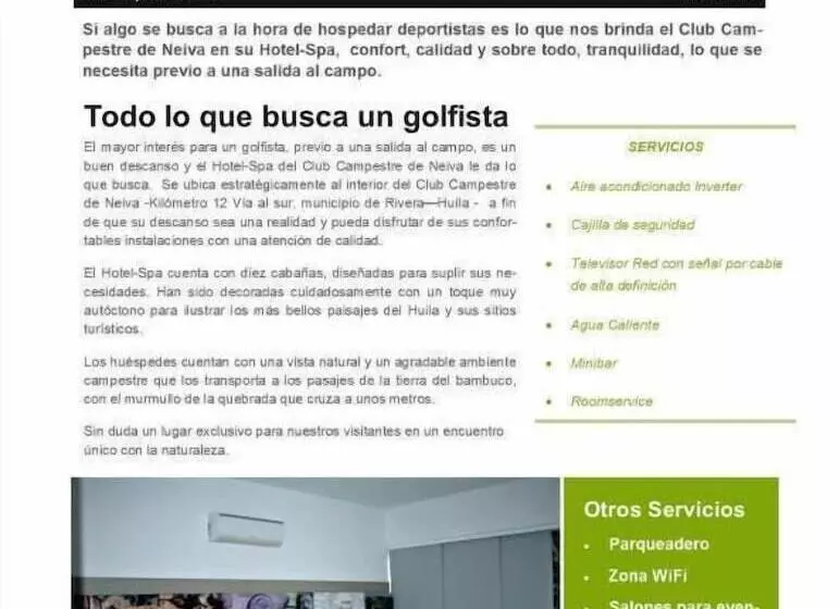 Lomakeskus Club Campestre De Neiva