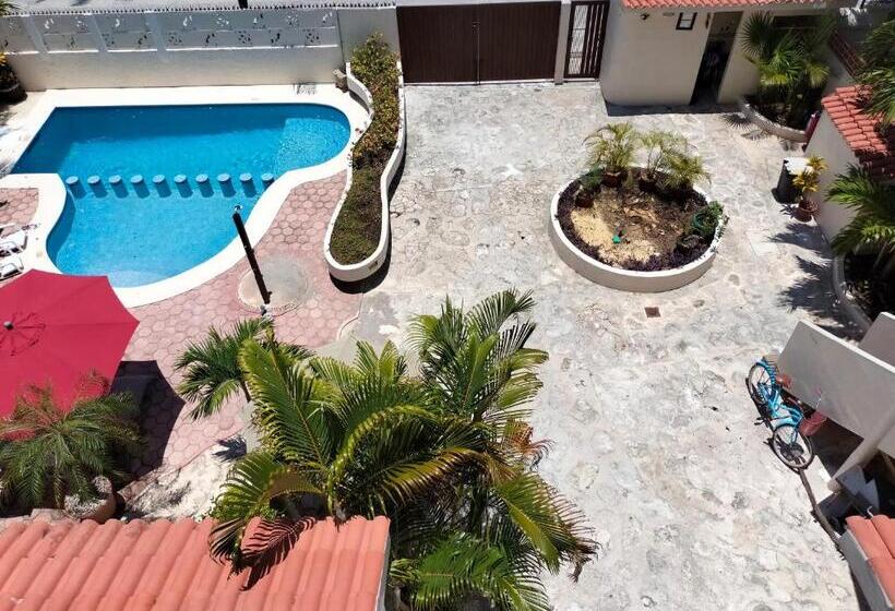 酒店 Cabañas Puerto Morelos