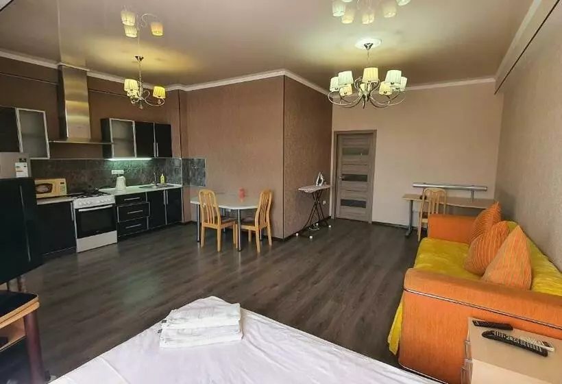 Orange Apartment With Panoramic View