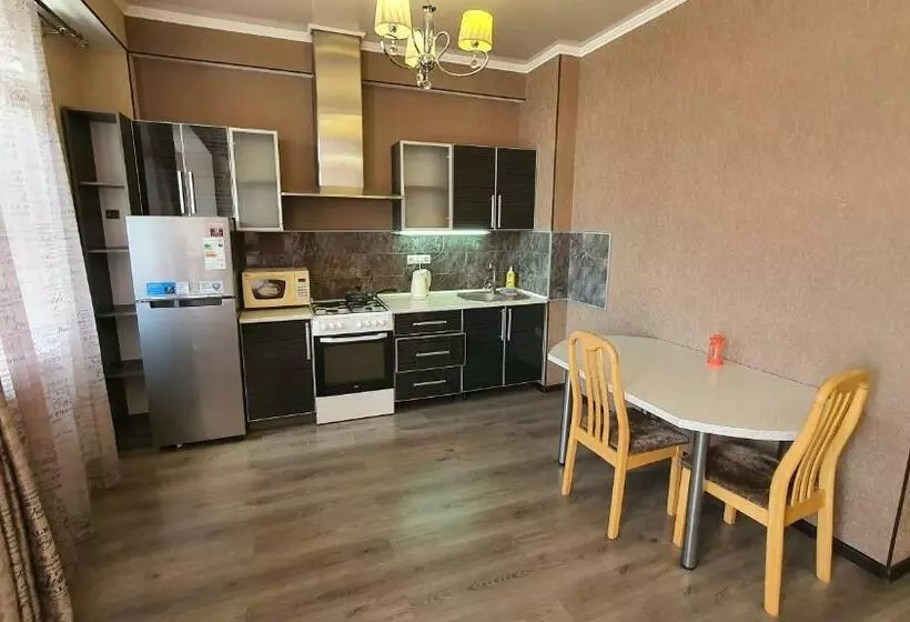 Orange Apartment With Panoramic View