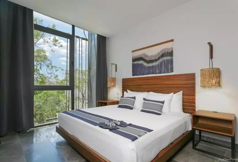 Iik Tulum By Groovy Stays  A Hip Condo Hotel With Wifi, Rooftop, Pool, Sleeps 6