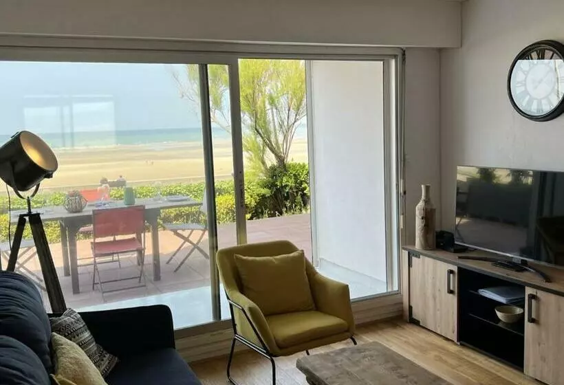 Appartement 2p, Rez De Jardin, Accès Plage, Animaux Ok, Parking, Internet Inclus   Fr 1 487 355