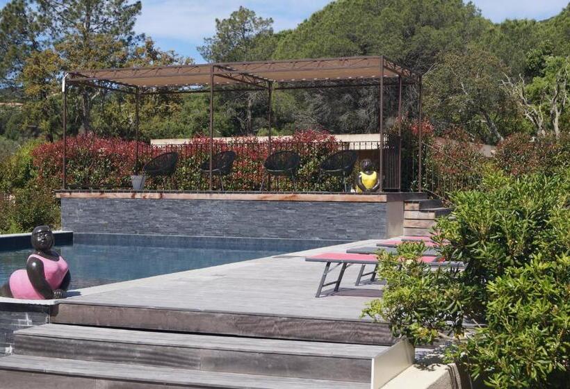 펜션 Les Jardins De Santa Giulia   Charmante Chambre D Hôte 1