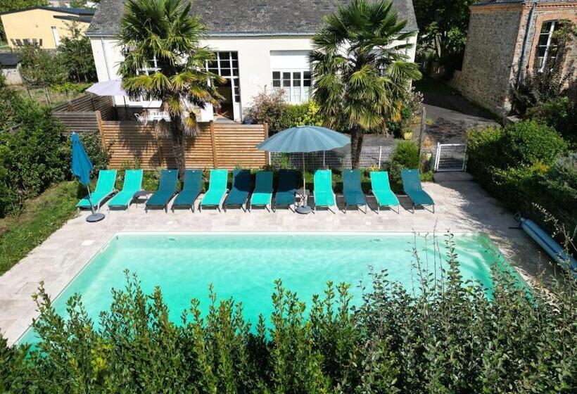 بنسيون La Recreation _ Ancienne école De 1850 Rénovée En Maison D Hôtes