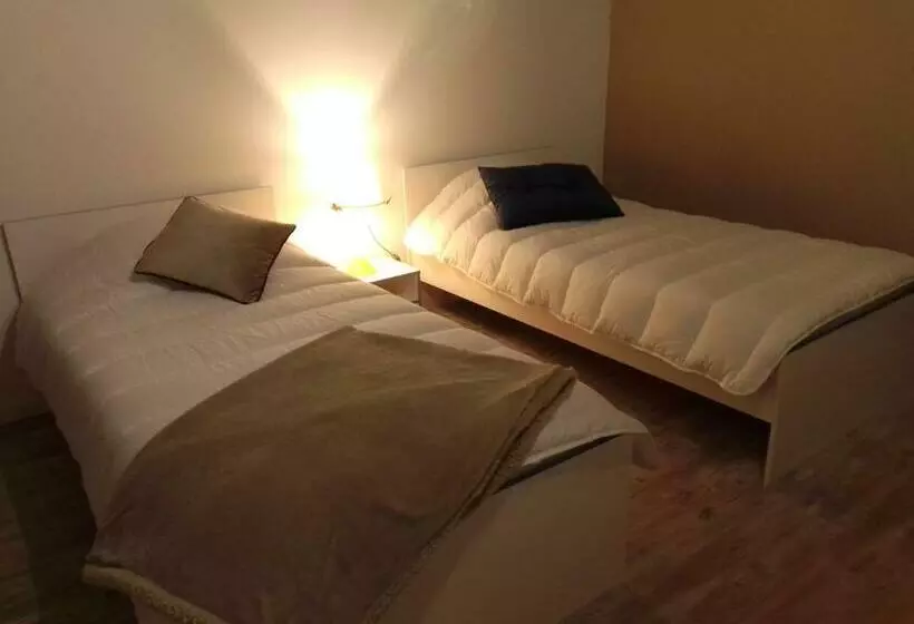 تختخواب و صبحانه L Orée Des Bois Chambre Chêne