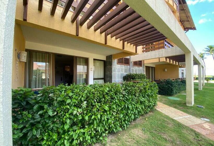 בית מלון כפרי Apartamento Resort Ao Lado Do Parque Aquático Porto Das Dunas   Pé Na Areia  Térreo
