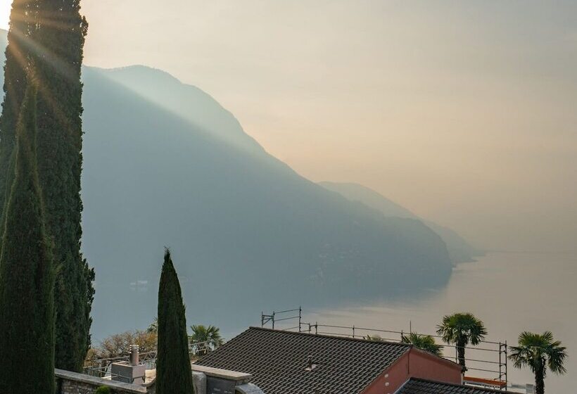 Lugano Blue Marine On Lake Shore