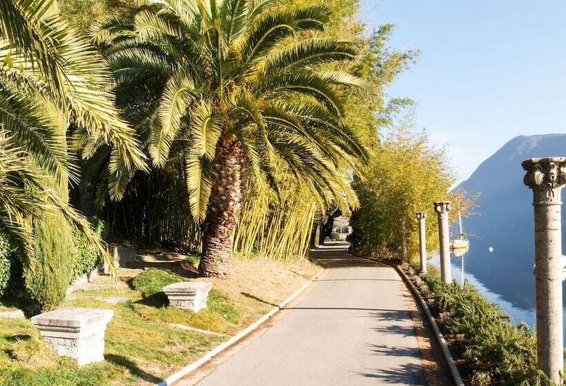 Lugano Blue Marine On Lake Shore