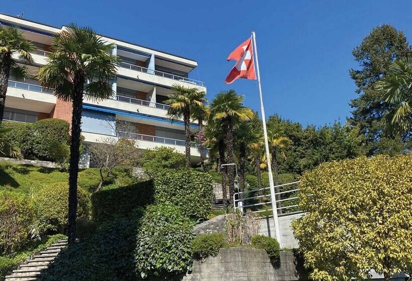 Lugano Blue Marine On Lake Shore