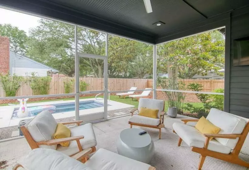 Music Manor 3 King Beds W Pool Mins To Beach&dt