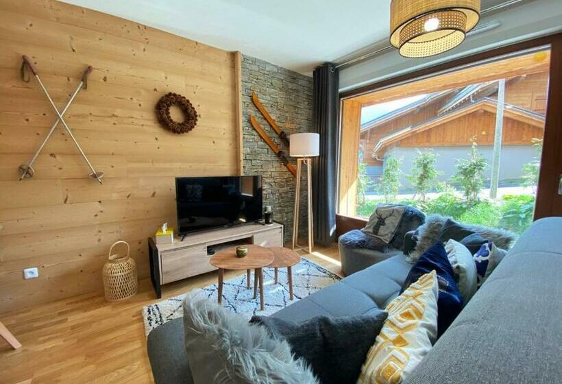 Charmant T3 Neuf, Skibus Gratuit, Terrasse, 2 Places Privées, Wifi   Samoëns   Fr 1 624 122