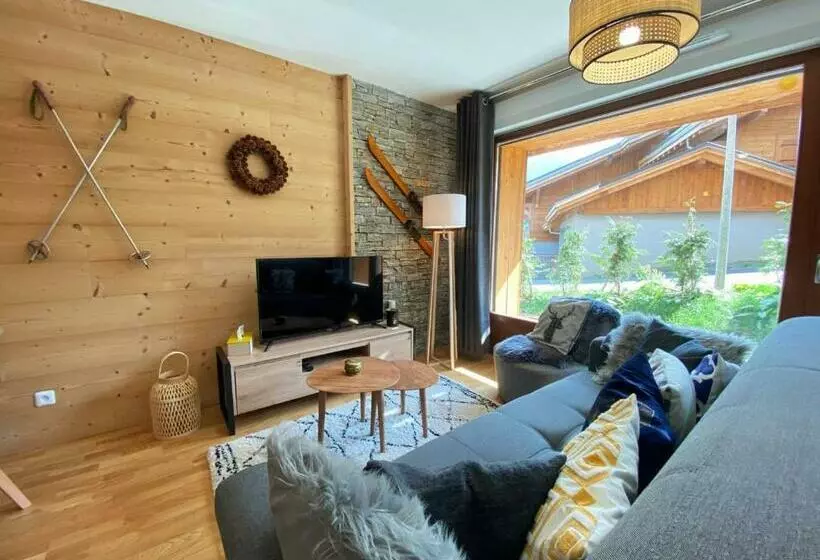 Charmant T3 Neuf, Skibus Gratuit, Terrasse, 2 Places Privées, Wifi   Samoëns   Fr 1 624 122