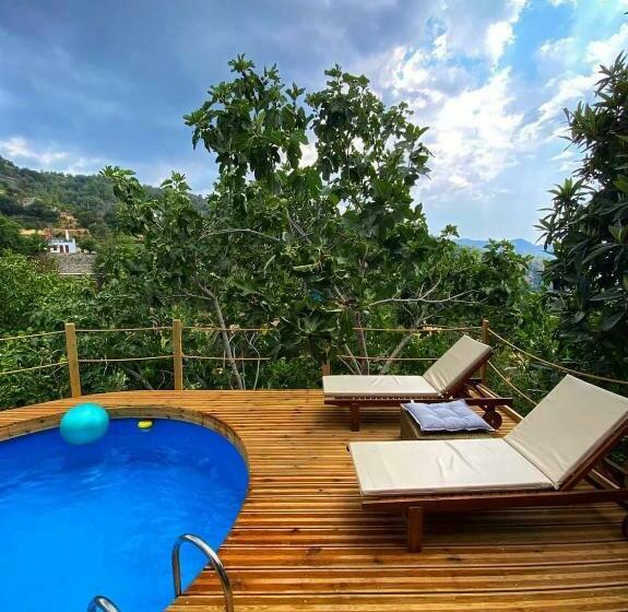 Aprosmeno Jacuzzi House 3 With Private Pool