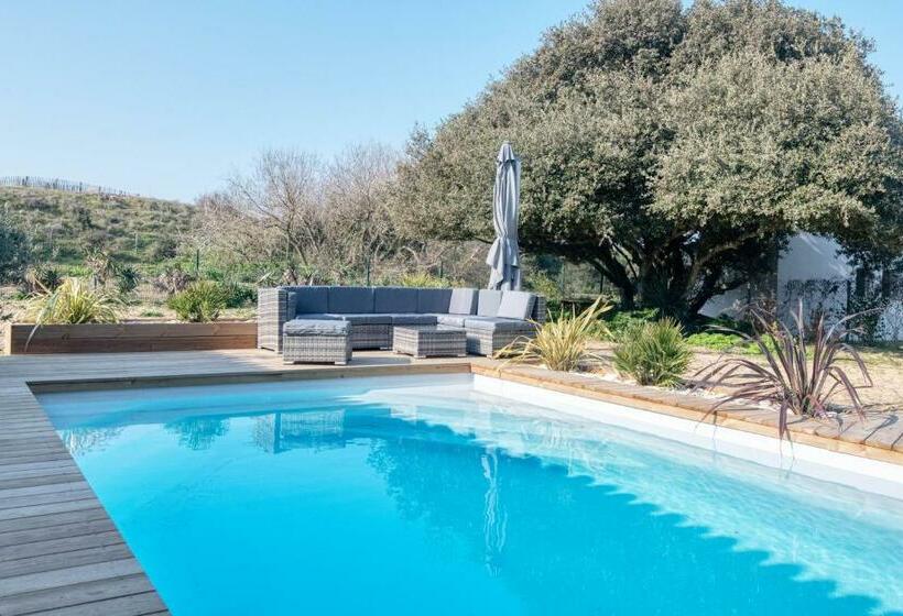 Dune, Villa Avec Piscine Et Spa / Proche Plage