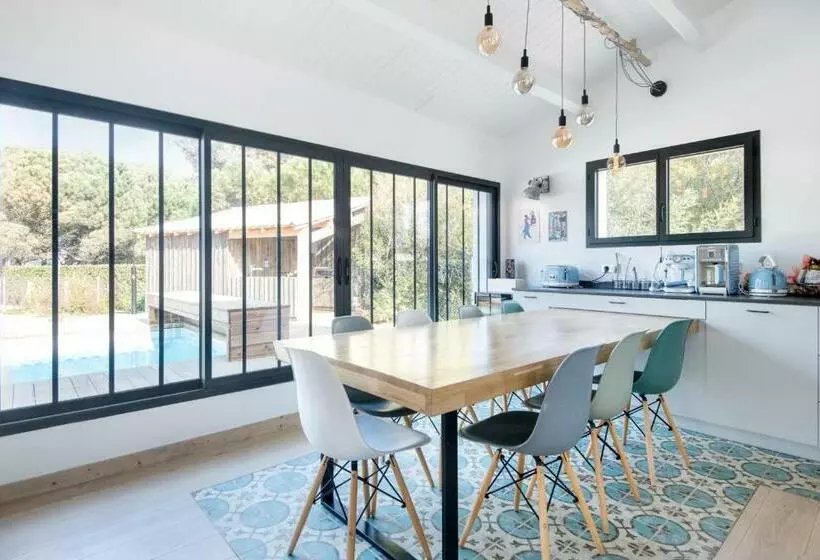 Dune, Villa Avec Piscine Et Spa / Proche Plage