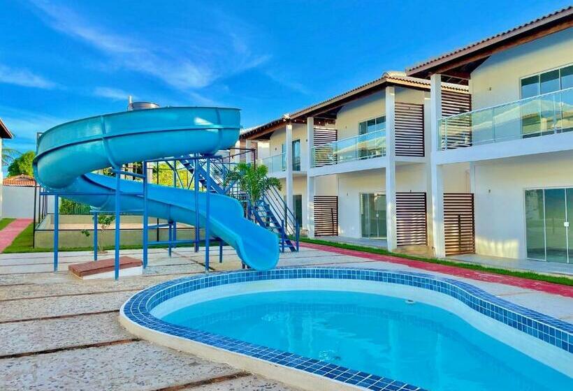 Ap Bougainville 3 Suítes E área De Lazer Completa A 200mt Do Centro Gastronômico De Barra Grande