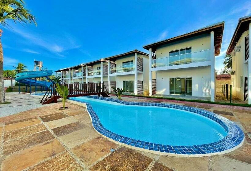 Ap Bougainville 3 Suítes E área De Lazer Completa A 200mt Do Centro Gastronômico De Barra Grande