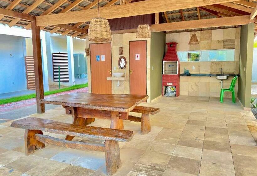 Ap Bougainville 3 Suítes E área De Lazer Completa A 200mt Do Centro Gastronômico De Barra Grande