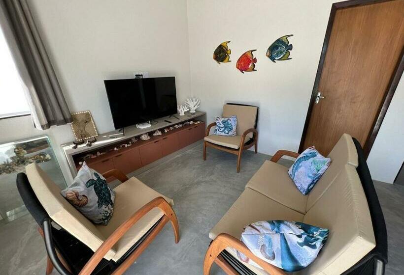 Ap Bougainville 3 Suítes E área De Lazer Completa A 200mt Do Centro Gastronômico De Barra Grande