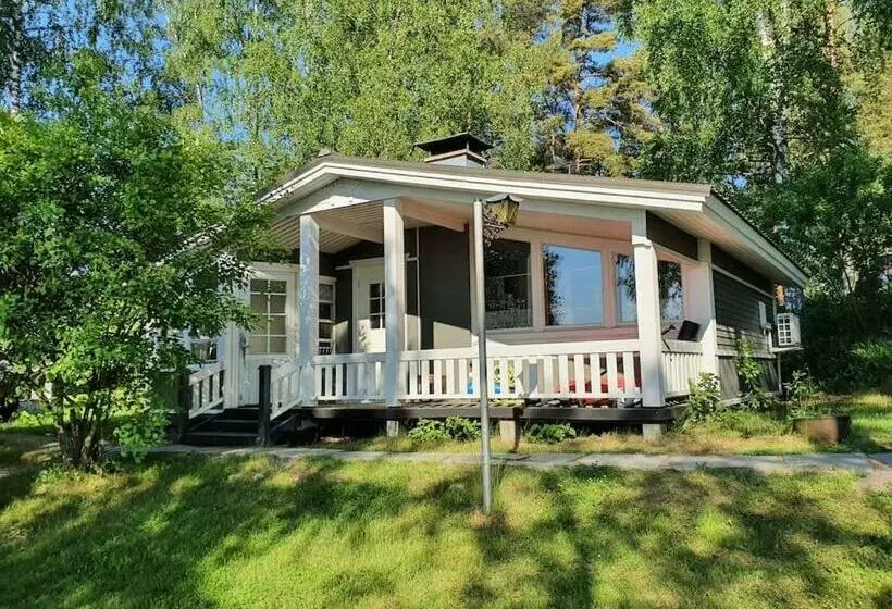 Mökki Ja Rantasauna Saimaan Rannalla