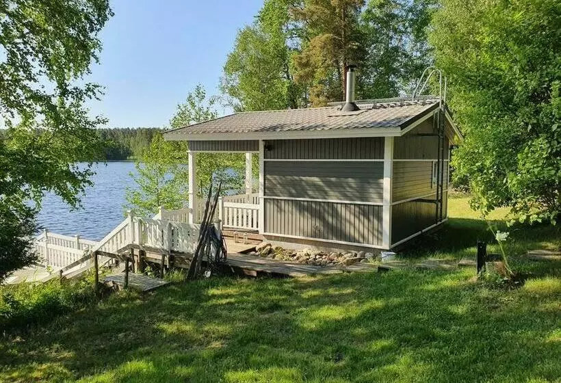 Mökki Ja Rantasauna Saimaan Rannalla