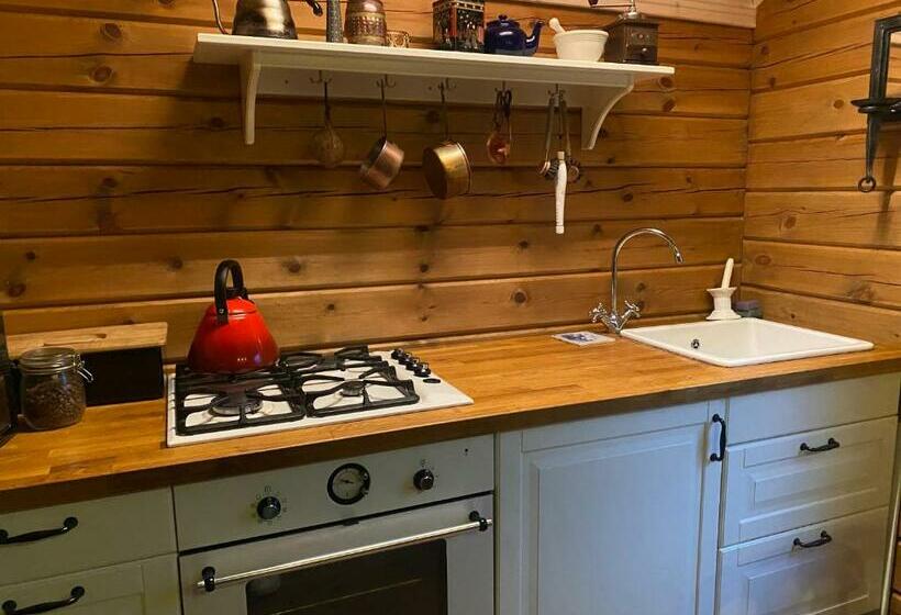 Log Cabin Close To Nature