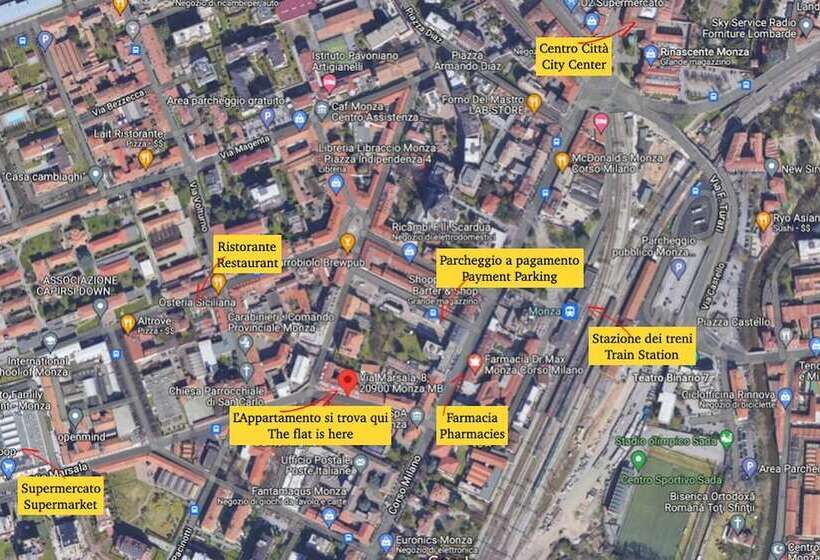 [monza Centro] Modern Flat Near Train Station