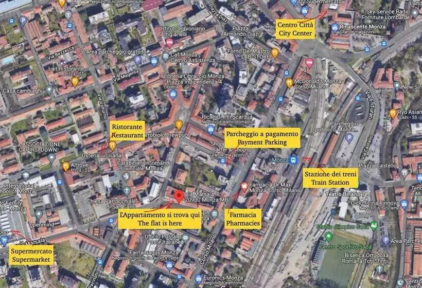 [monza Centro] Modern Flat Near Train Station