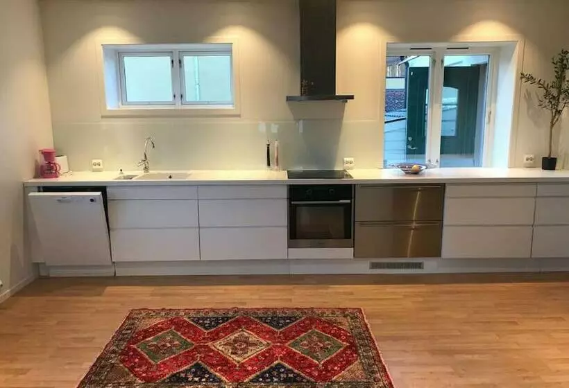 Stort Hus I Porsgrunn Sentrum Med Gangavstand Til Alt & Gratis Parkering Til Flere Biler