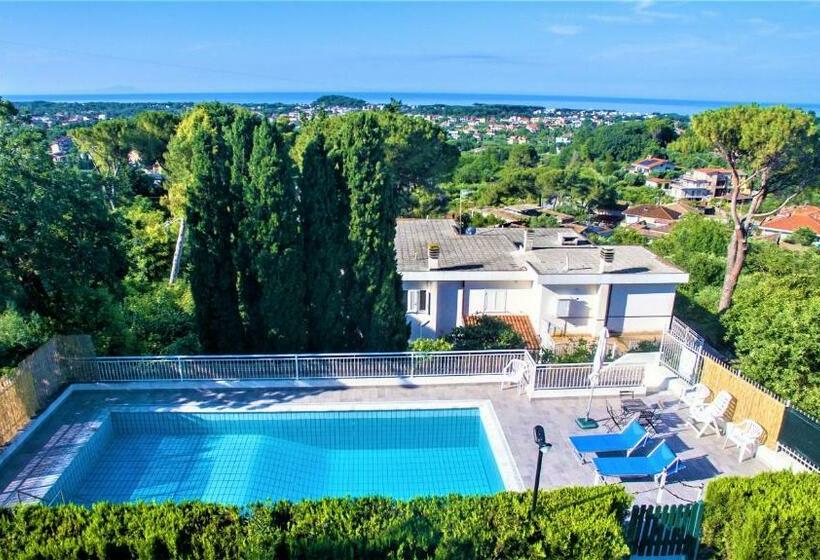 Villa Panoramica Con Piscina E Giardino Per 6 A Minturno