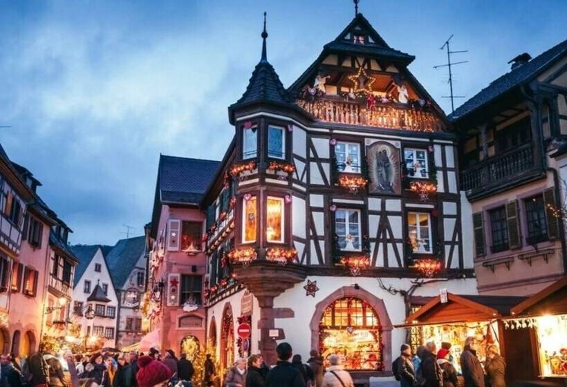 Au Bon Vieux Port Maison De Vacances Alsacienne à 10mn De Ribeauvillé, Riquewihr Et Kaysersberg