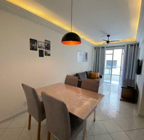 Lindo Apto Na Quadra Do Mar Na Praia Do Morro Com Ar Condicionado