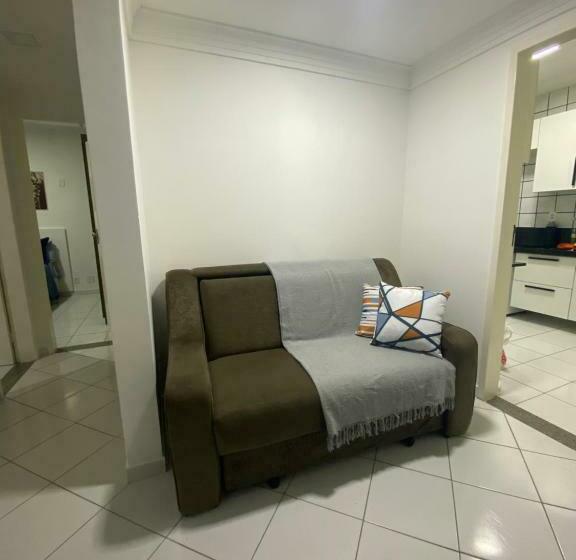 Lindo Apto Na Quadra Do Mar Na Praia Do Morro Com Ar Condicionado