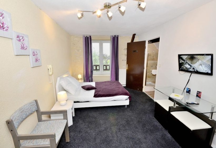 Отель Hôtel Restaurant La Ferme Du Mée Sur Seine