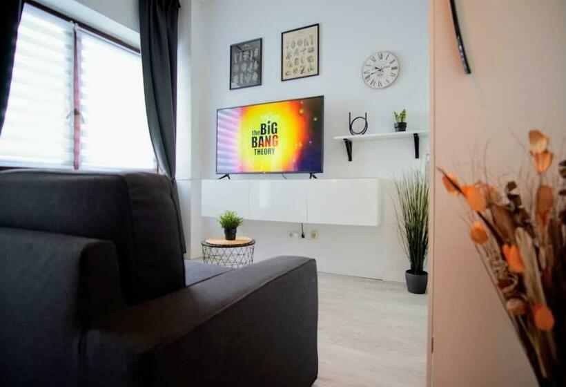☆nostalgie Apartment I Innenstadt I Smart Tv I Küche