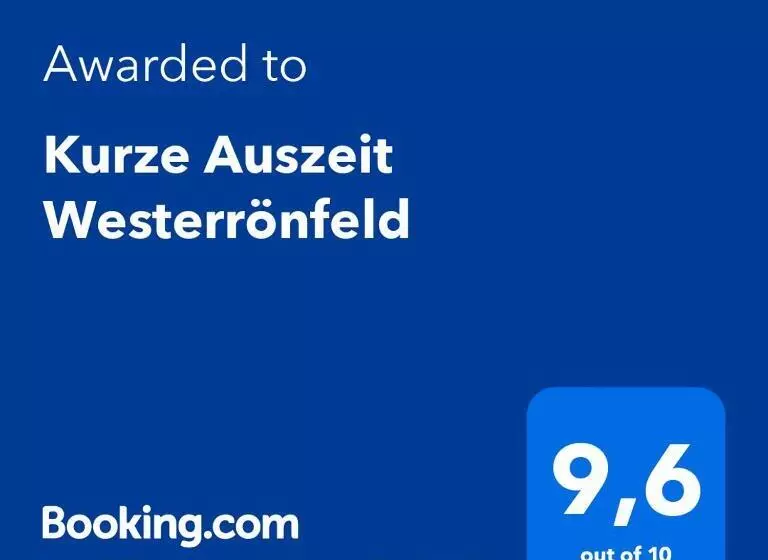 Kurze Auszeit Westerrönfeld