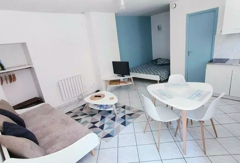 L Abrincat Studio, Centre Entre Donjon Et Vue Mont