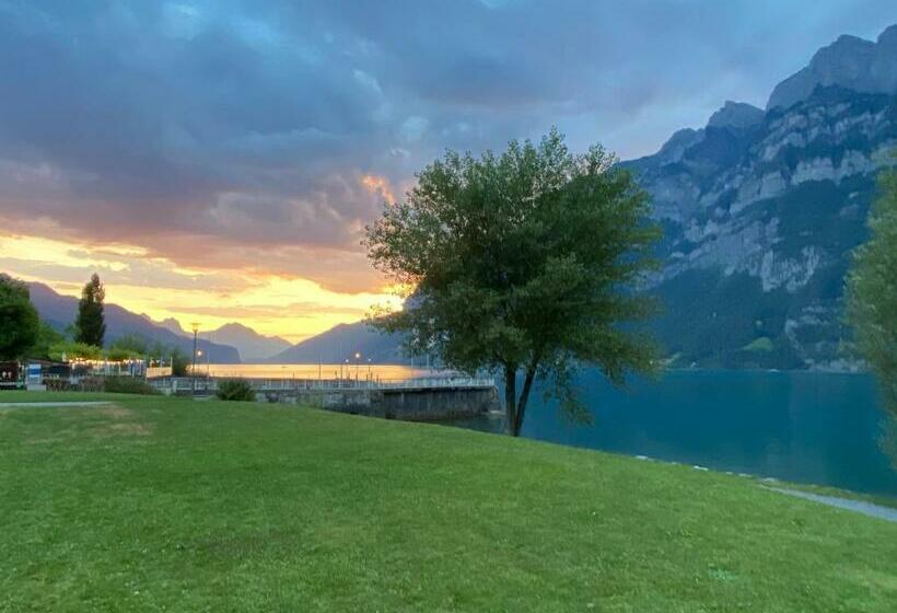 Maisonette Im Penthouse Stil Ca 145m2 Mit Viel Privatsphäre Direkt Am Walensee Mit Badestrand