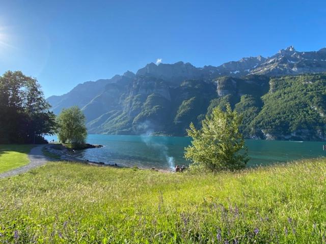 Maisonette Im Penthouse Stil Ca 145m2 Mit Viel Privatsphäre Direkt Am Walensee Mit Badestrand