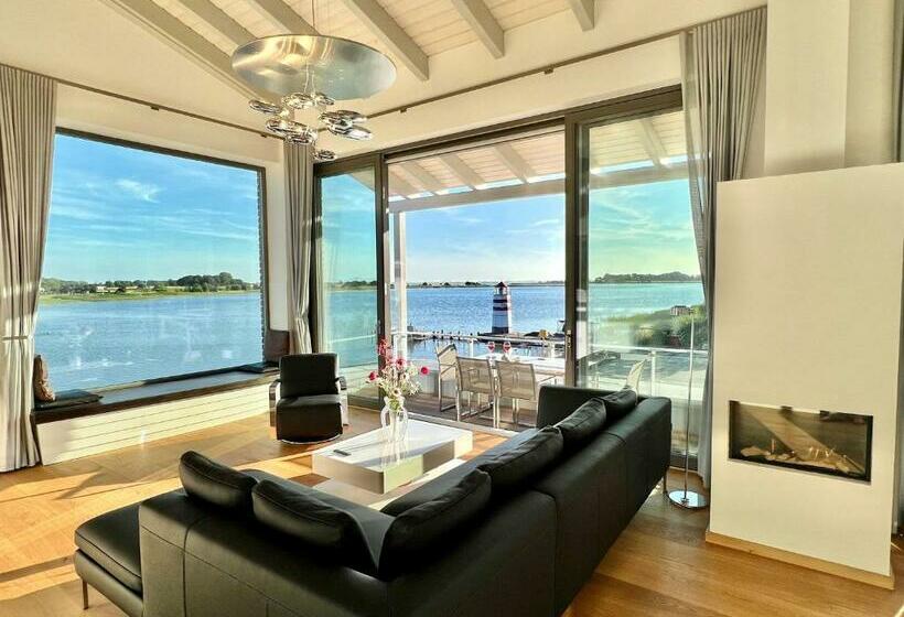 Apt Sunset Lounge In Waase   Ummanz   Meerblick, Kamin, Sauna