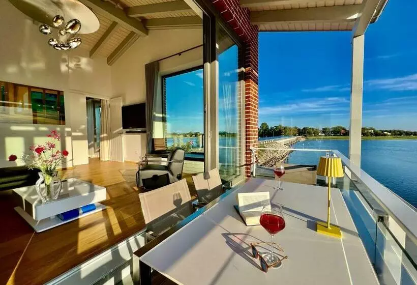 Apt Sunset Lounge In Waase   Ummanz   Meerblick, Kamin, Sauna