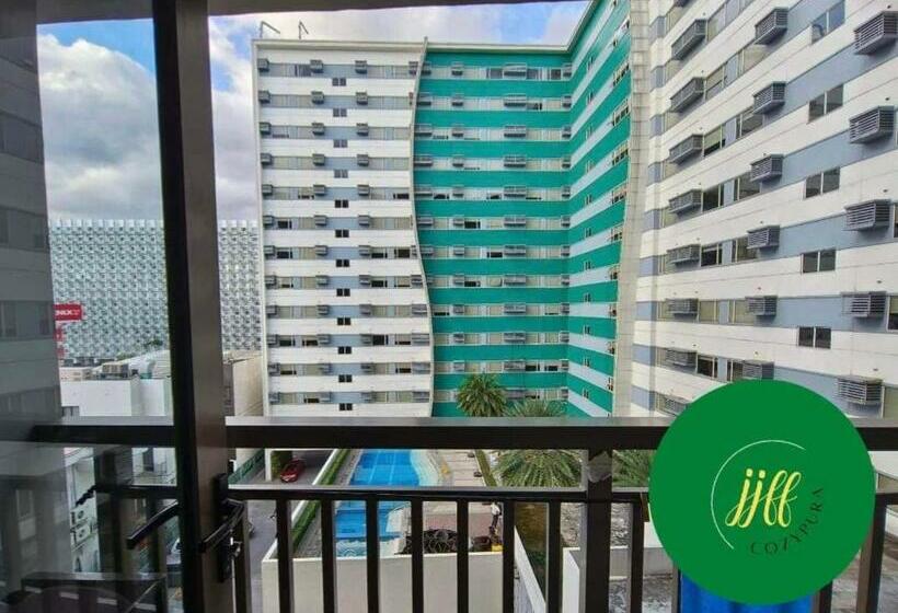 Cozypura Staycation Near Moa, Airport , With Free Fast Wifi, Netflix And Pay Parking