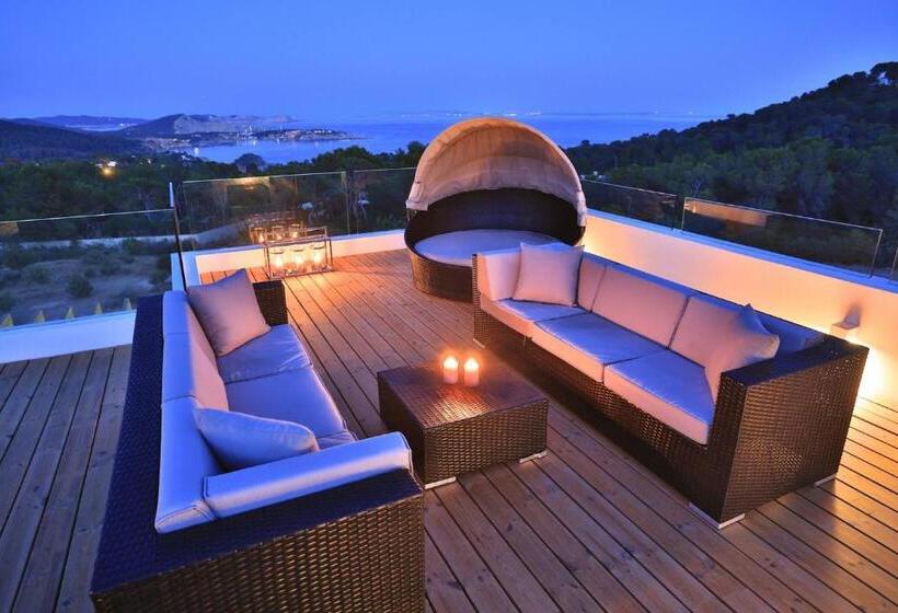 Luxury Villa In Es Cubells With Stunning Seaviews