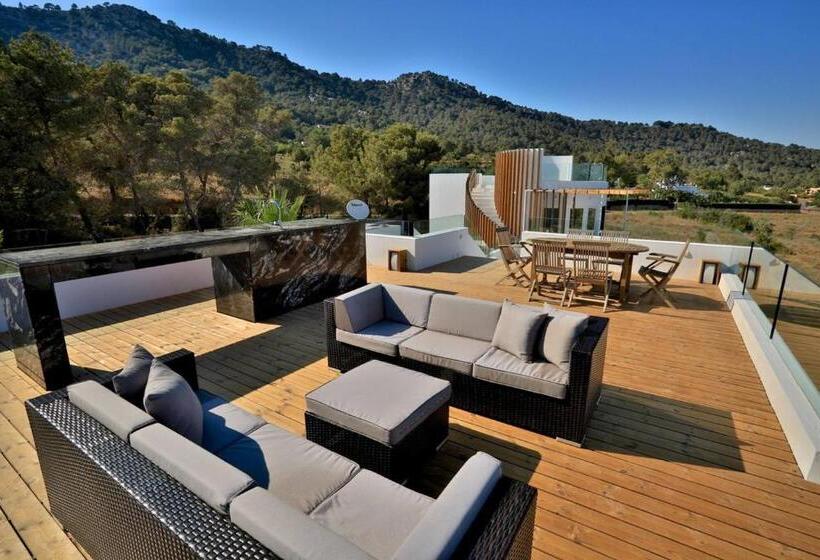 Luxury Villa In Es Cubells With Stunning Seaviews