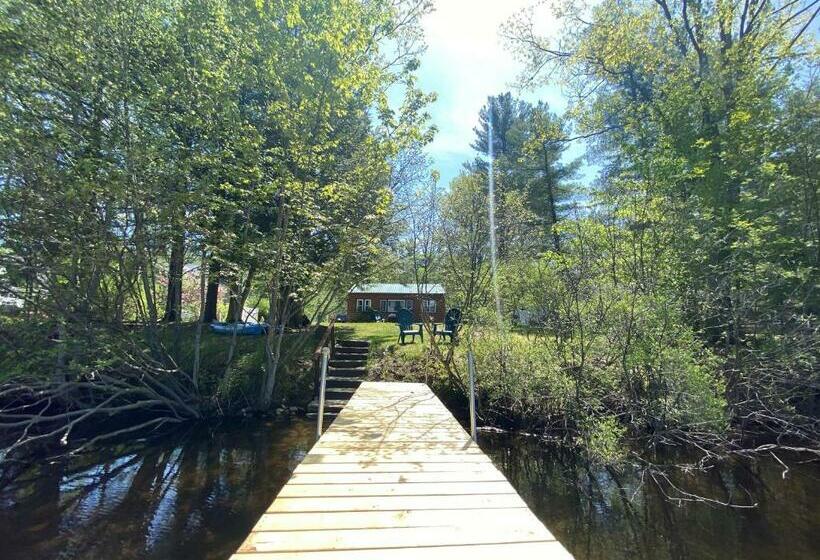 Adirondack Waterfront Cabin Upper Hudson Tributary