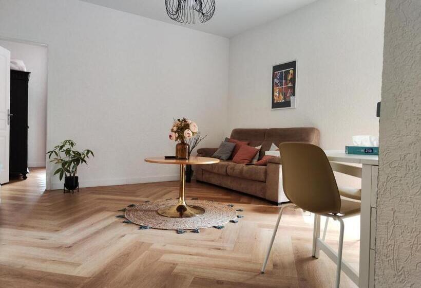 Le Petit Angle Appartement 2 Pièces, Plein Centre Ville, Près De La Gare Jusqu à 4 Personnes