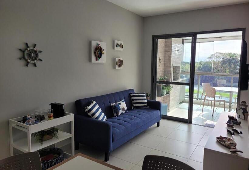 Tulum Bertioga Lindo Apto Com Vista Para O Mar